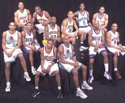 14年nba全明星球员合影 精心整理的历届NBA全明星球员合影(1)