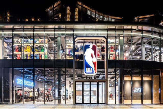 北美洲nba 北美之外最大的NBA旗舰店在京开业(1)