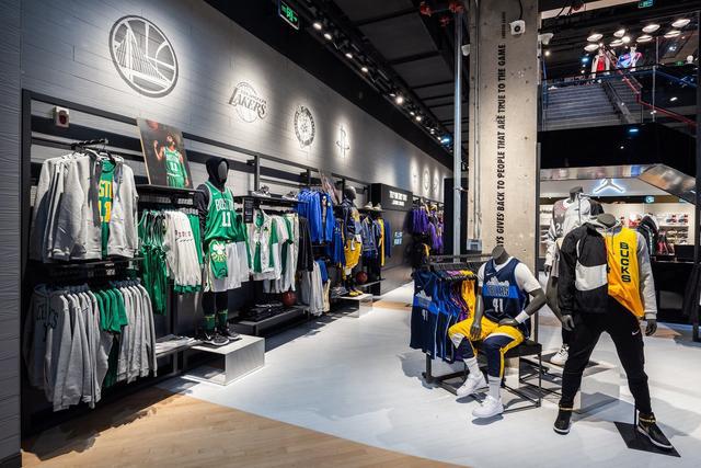 北美洲nba 北美之外最大的NBA旗舰店在京开业(5)