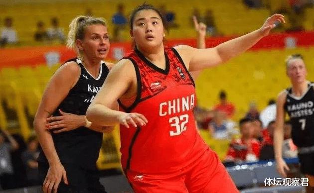 中国女版姚明！重200斤身高超2米，她是女篮未来吗？(4)
