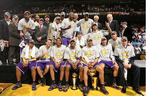 09年nba总冠军 2009年NBA总冠军洛杉矶湖人队(3)
