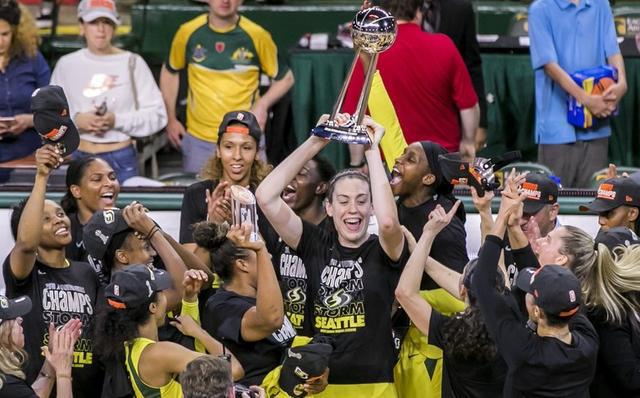 wnba西雅图总冠军 WNBA西雅图风暴队夺冠(1)