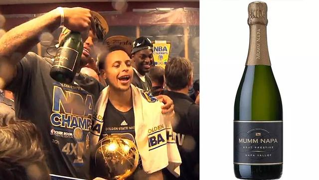 nba总冠军香槟多少钱 每年NBA总冠军喷洒的香槟(7)