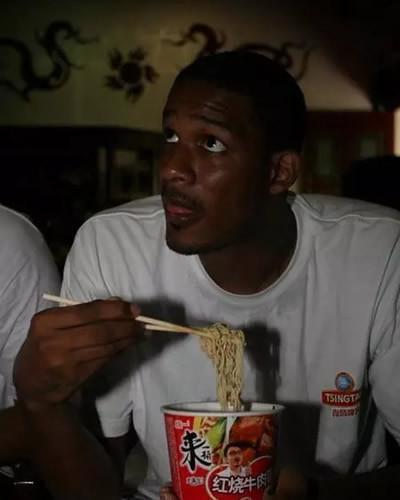 nba球星吃中餐 NBA球星吃中餐(7)