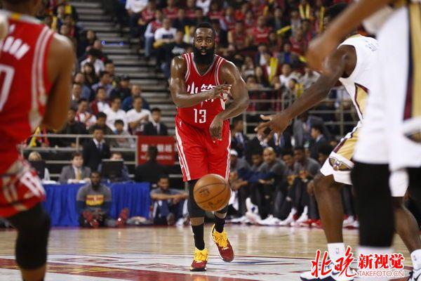 2016年nba中国 NBA中国赛火箭双杀鹈鹕(1)
