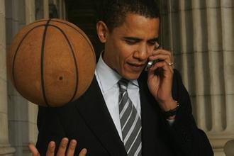 奥巴马同nba公牛队白宫合照 奥巴马将最后一次白宫接见NBA总冠军(32)