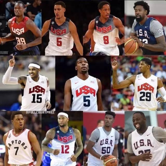 奥运会时的nba 里约奥运会上的NBA球员(6)