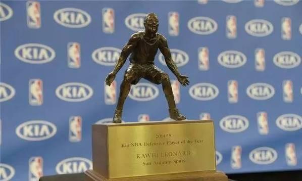 nba抢断王奖杯 NBA荣誉奖杯都是啥做的(7)