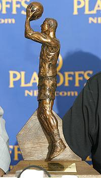 nba抢断王奖杯 NBA荣誉奖杯都是啥做的(9)