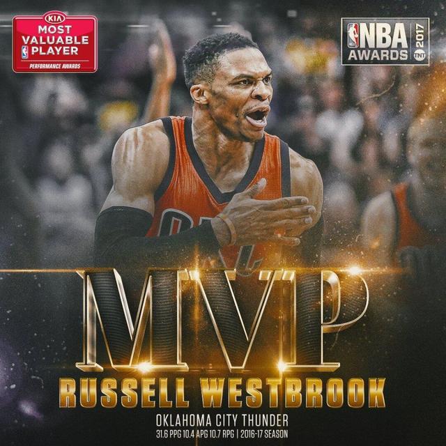 20174nbamvp 2017赛季NBA常规赛MVP新鲜出炉(1)