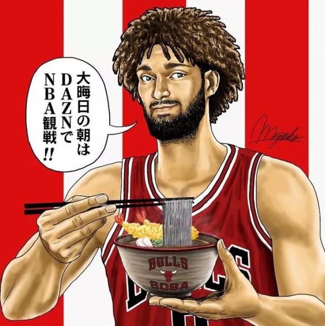 日本人谈nba 日本漫画家眼里的NBA是啥样的呢(7)