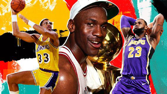 nbaespn球员排名 ESPN发布NBA球员历史排名前10(1)