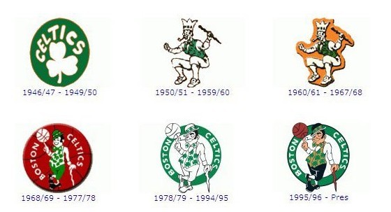 nba球队队标历史 NBA豪门球队队标演变史(3)