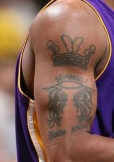 nba后卫纹身 NBA球员的经典纹身(2)