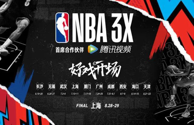 NBA 3X三人篮球挑战赛正式启动 10座城市燃起战火(1)