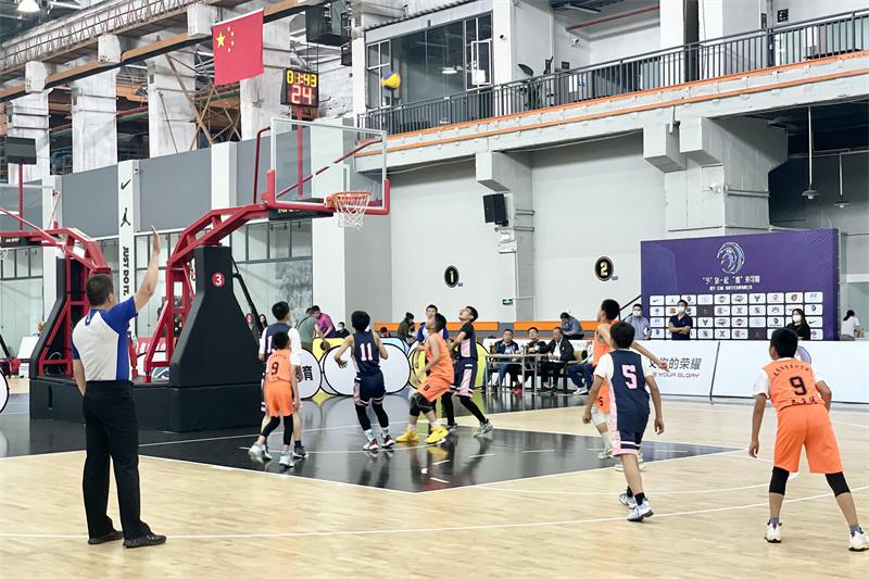 云南篮联·2021昆明市首届小篮球周末联赛总决赛开赛