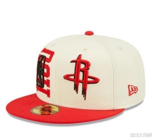 红白配色+黑色NBA标志！火箭队选秀帽出炉，班切罗或成首位戴帽者(6)