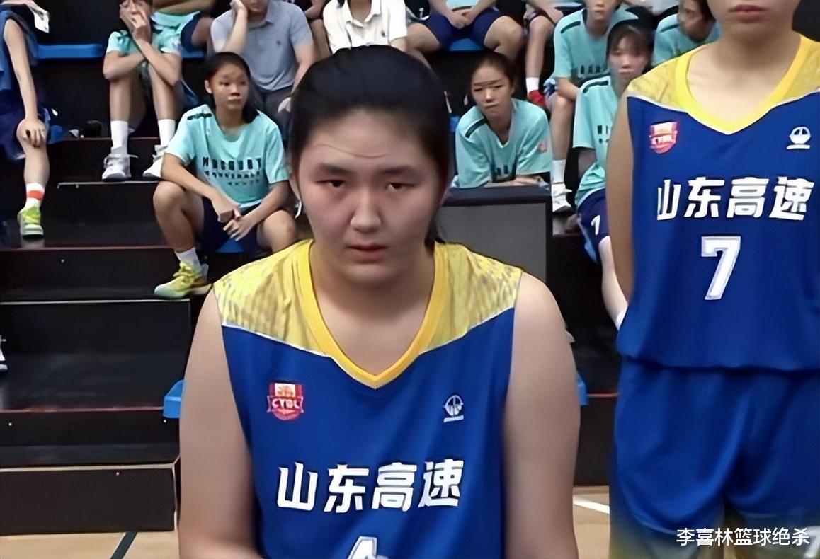 决赛狂轰60分！15岁中国篮球2米27天才太猛了，天赋超过郑海霞？(2)