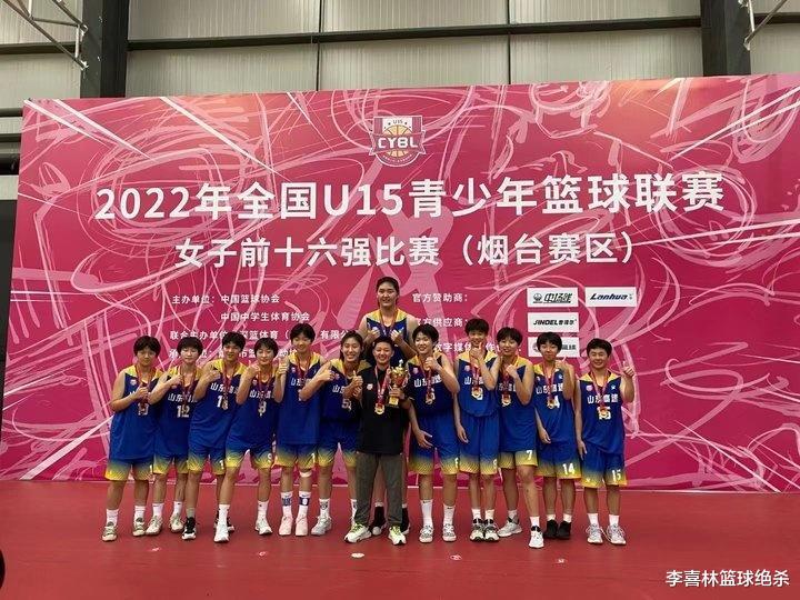 决赛狂轰60分！15岁中国篮球2米27天才太猛了，天赋超过郑海霞？(4)