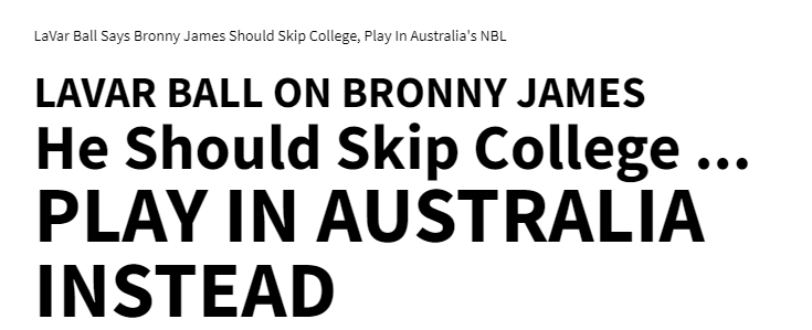 布朗尼该效仿三球？球爹建议他去澳洲联赛打球：不需要在课堂上考化学(2)