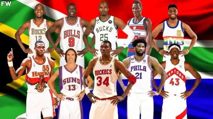 美媒列出了出生非洲的10名NBA球员，谁才是真正的非洲之王？