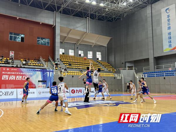 湖南工业职院男篮夺得CUBAL中国大学生篮球三级联赛西南赛区冠军(1)