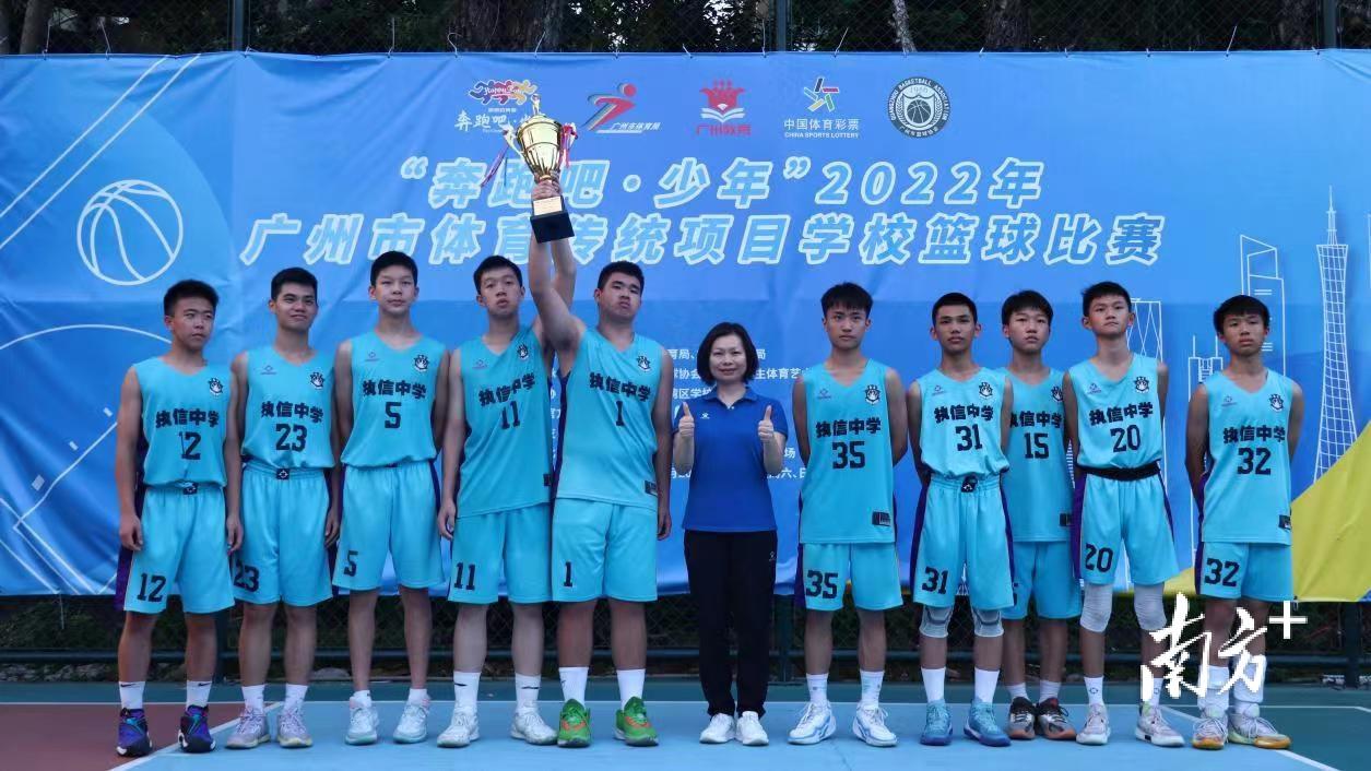 气氛比气温更火热！广州体育传统项目学校篮球赛落幕(1)