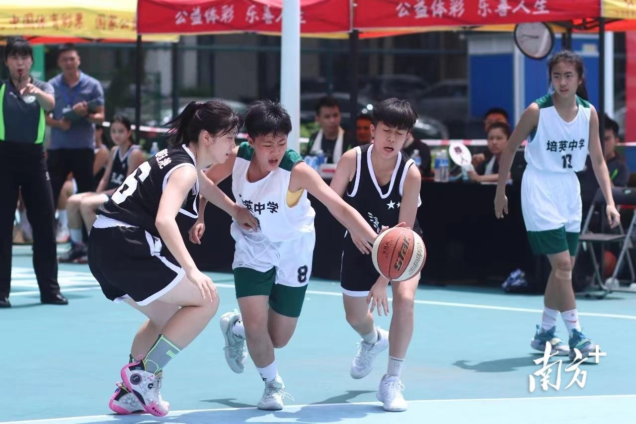 气氛比气温更火热！广州体育传统项目学校篮球赛落幕(2)