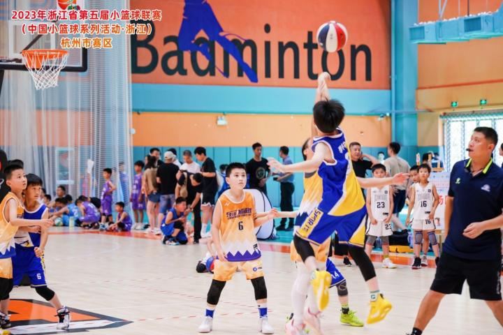 每人至少上一节，节间另加罚球项，浙江省小篮球联赛杭州赛区率先开打(5)