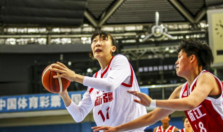 女版姚明韩旭，梦想一枚大运会金牌，追梦篮球，为国效力，好样的(4)