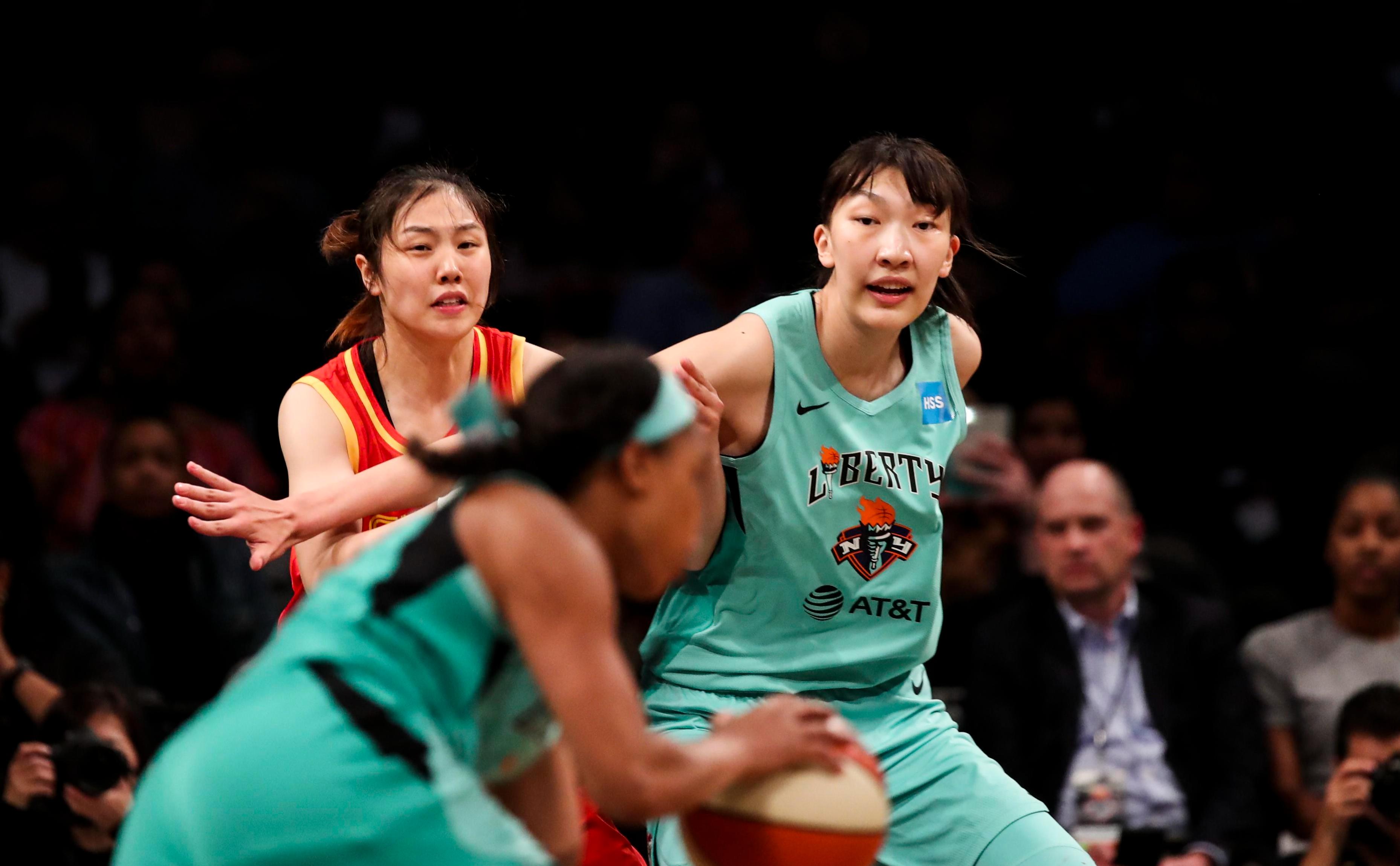 女版姚明韩旭，梦想一枚大运会金牌，追梦篮球，为国效力，好样的(11)