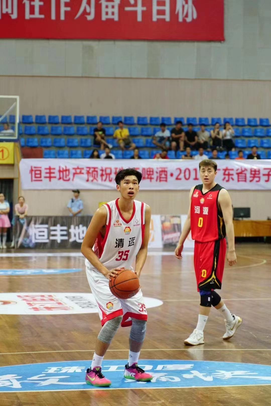 [广东省男篮联赛]三名CBA球员从这里产出，清远队刮起“青春风暴”(2)
