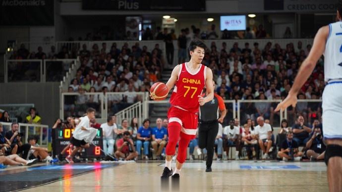 中国篮球之队晒今日数据：进攻效率83.2 胡金秋9分7板全队最佳(7)