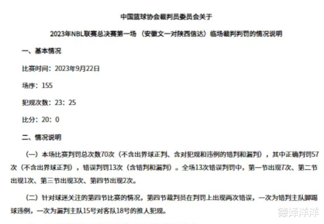 裁判报告都能写错！中国篮协备受质疑，公信力消耗殆尽？(2)