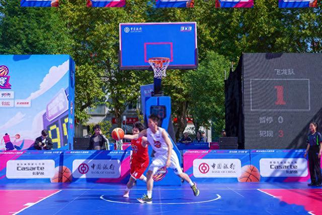 因为热爱 无可阻“篮” | 2023武汉城市三人篮球赛热力开战！(5)