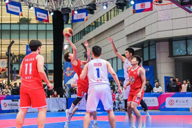 因为热爱 无可阻“篮” | 2023武汉城市三人篮球赛热力开战！(14)