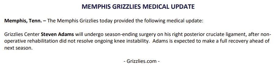 NBA伤病汇总：亚当斯报销伊森伤停2-3周 追梦获准5v5布克比尔轻伤(2)