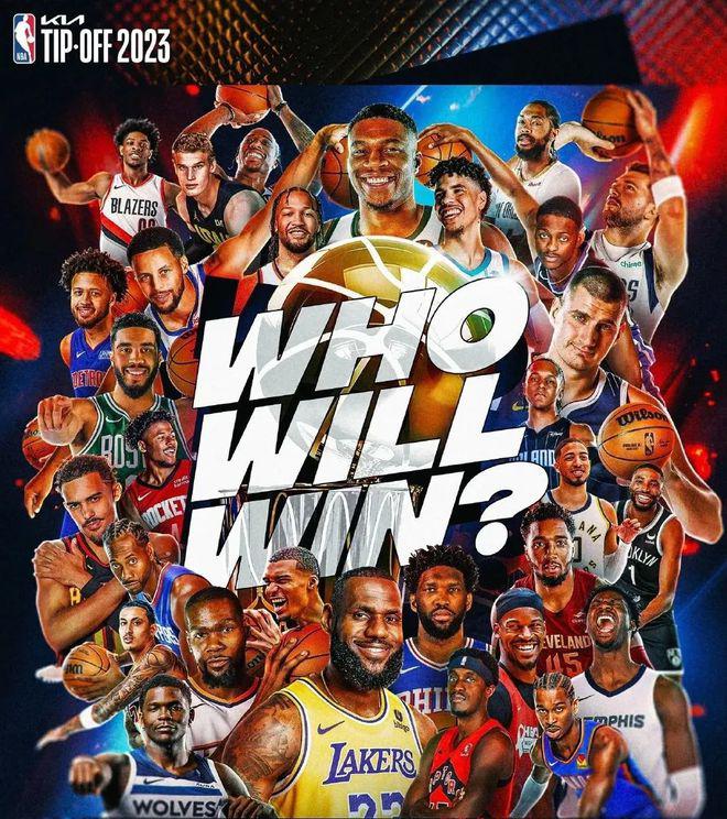 一队一人上榜，NBA新赛季海报出炉，谁是球队老大一目了然(1)