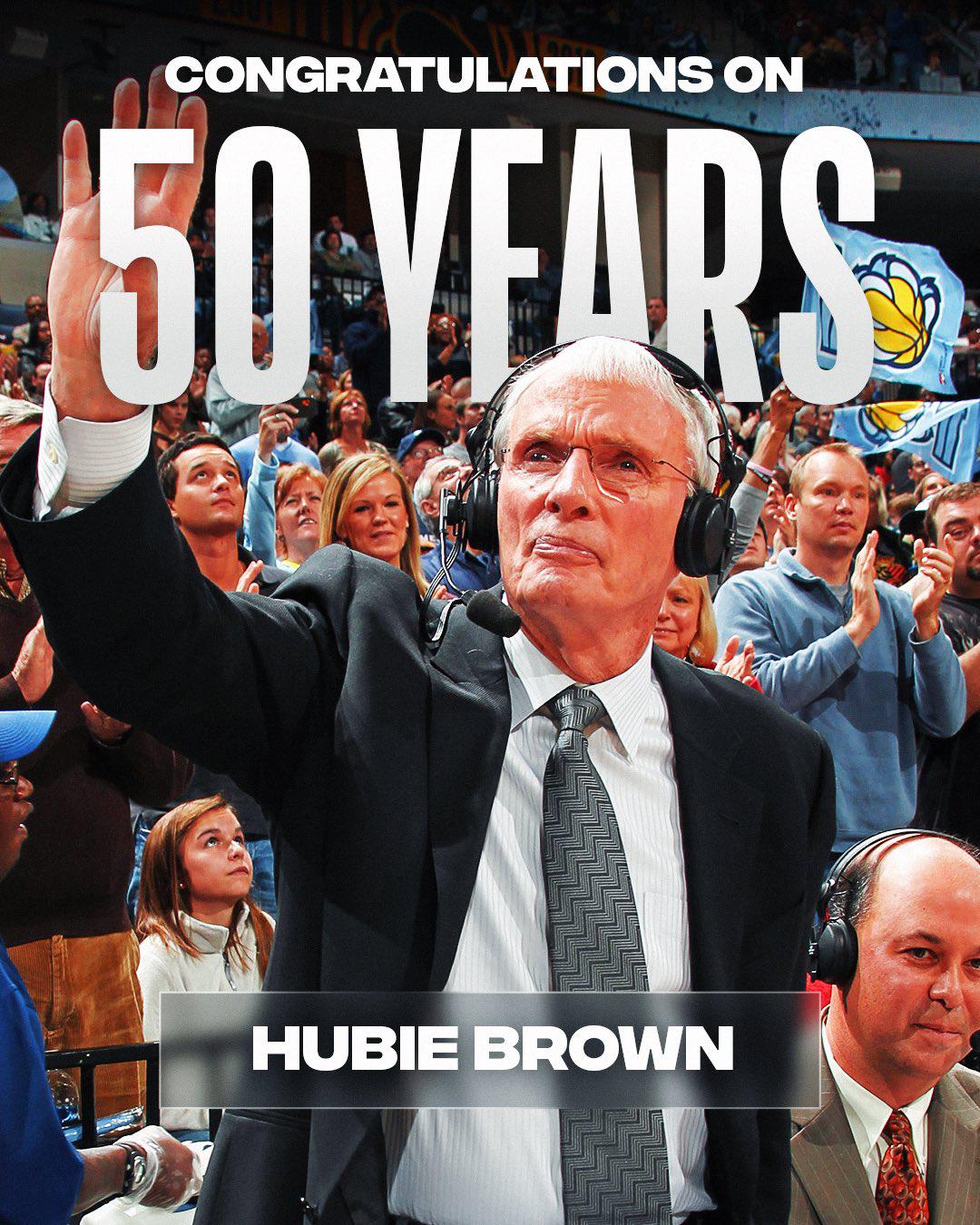 致敬！NBA传奇人物胡比-布朗将正式开启自己的第50个赛季
