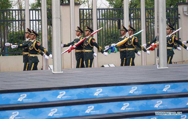 武汉军运会规模创历届之最 解放军代表团406人参赛(1)