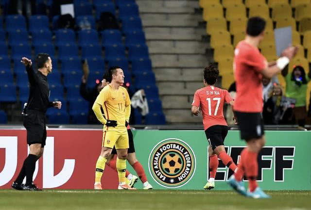 国足克星，韩国铁卫国家队一共进3球，2球在中国队身上取得(1)