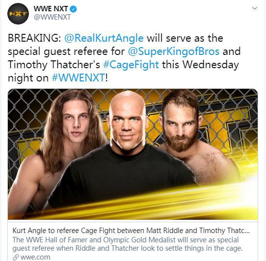 科特·安格下周确认重返WWE荧幕，担任特邀裁判，本人做出回应！(1)