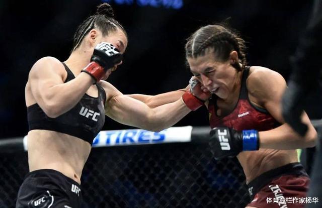 双杀乔安娜的UFC名将侮辱张伟丽：她缺乏技巧和智慧，防守意识差(5)