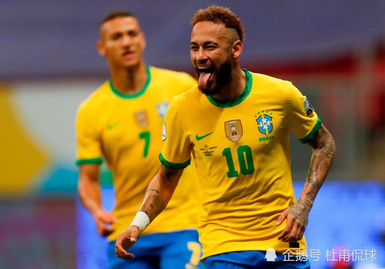 7连胜，3-0！巴西队狂飙，内马尔连续3场传射，创3大纪录(1)