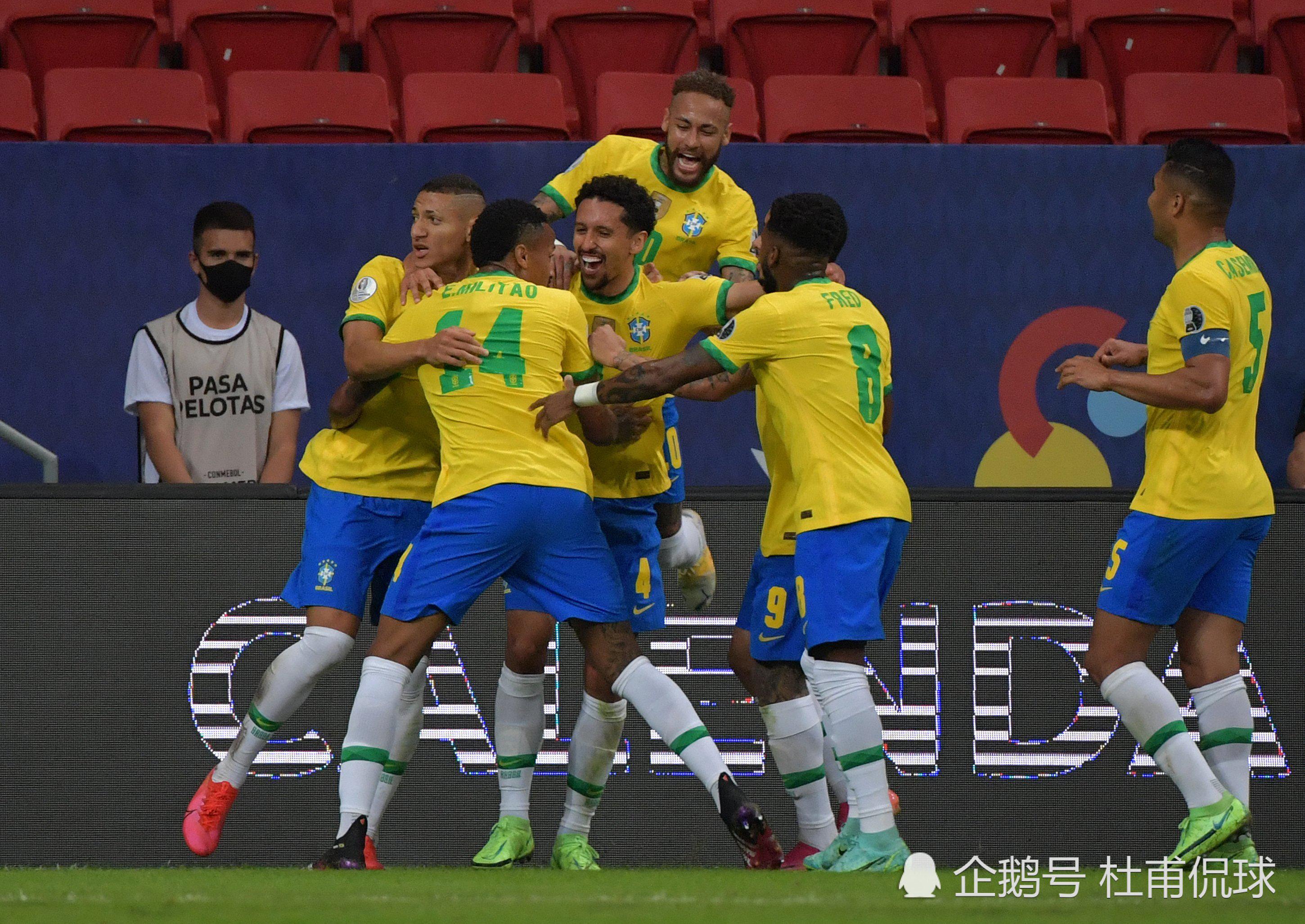 7连胜，3-0！巴西队狂飙，内马尔连续3场传射，创3大纪录(2)