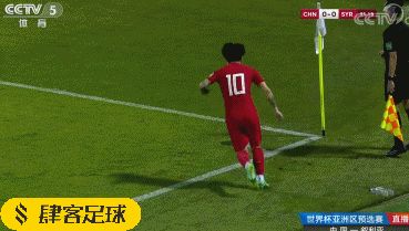 半场-张稀哲破门艾克森中柱，国足1-0叙利亚(9)