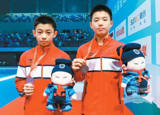 双胞胎14岁天才全运会一鸣惊人，2金2铜，奖牌数量超全红婵，未来可期(3)