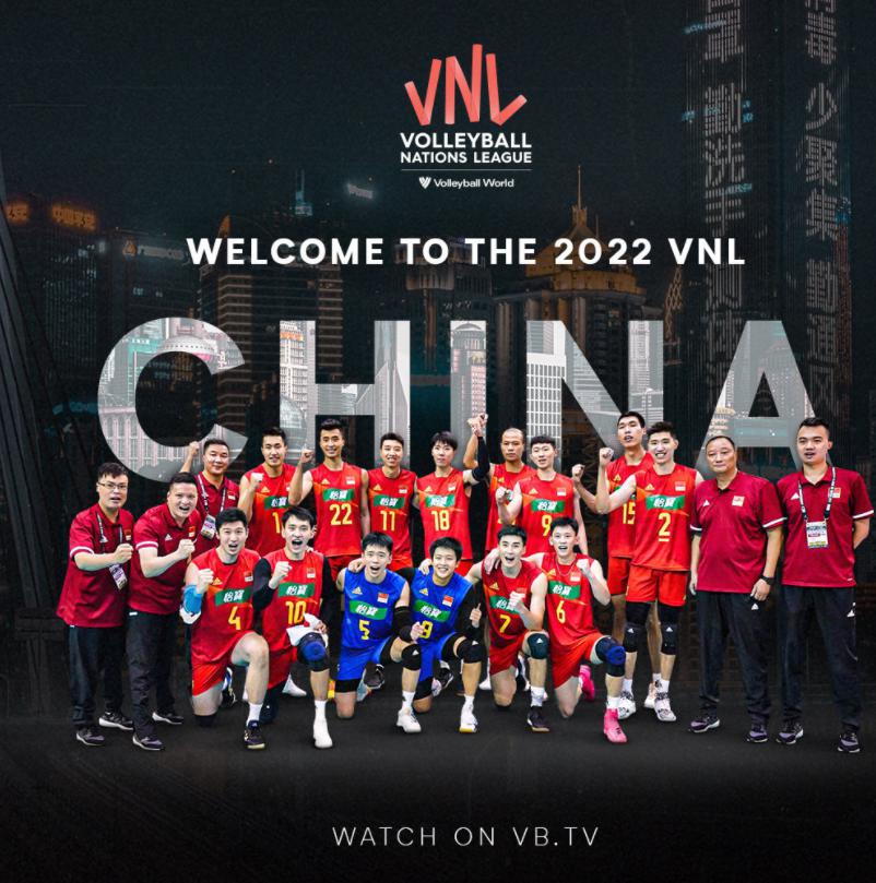 官宣！中国男排取代双冠王俄罗斯重返VNL，国际排联晒图祝贺(1)