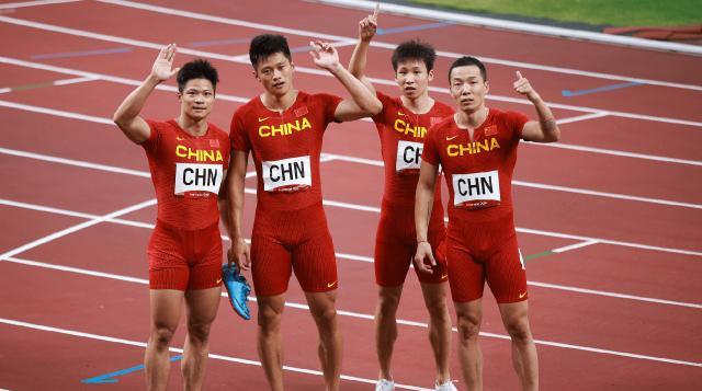 【早报】尘埃落定！中国田径男子4x100米获奥运铜牌！(1)
