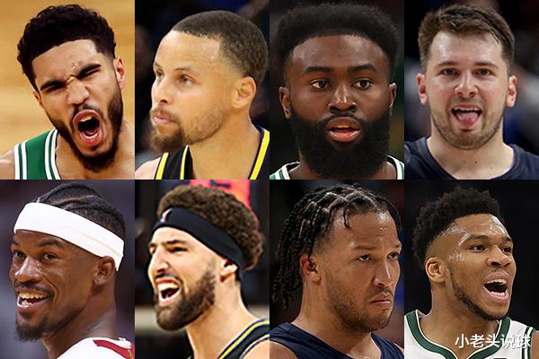 NBA | 2021-22季后赛总得分前八球员 塔图姆、库里和布朗占据前三